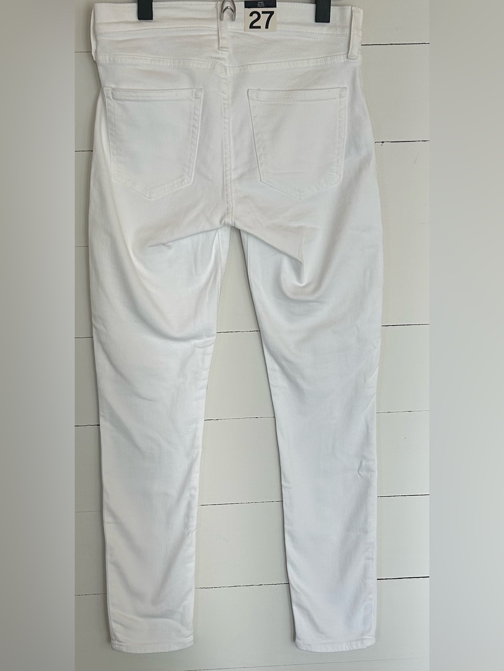 GAP NWT Women’s White High-Rise Skinny Jeans - Picture 2 of 6